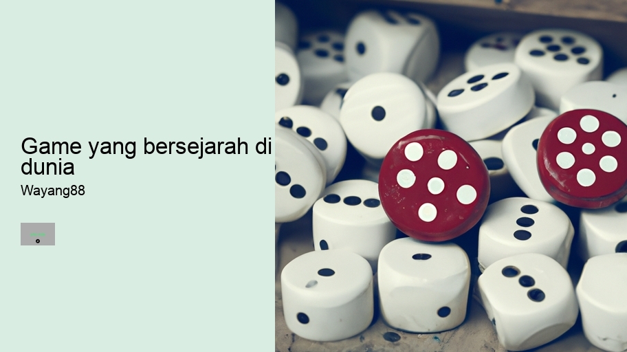 game yang bersejarah di dunia