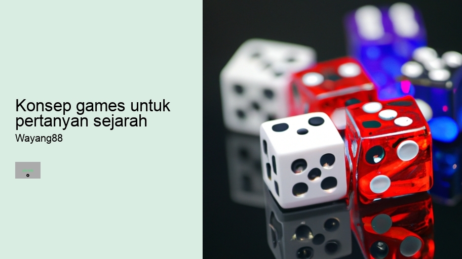 konsep games untuk pertanyan sejarah